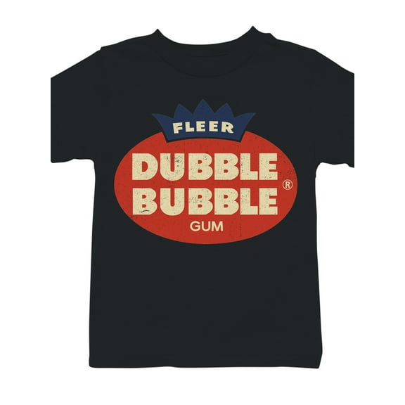 Officially Licensed Dubble Bubble Classic Gum Logo Youth's T-shirt