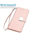 thumbnail image 7 of LG Stylo 6 Case, LG Stylus 6 Wallet Case, LG Stylo 6 Plus PU Leather Case, Tekcoo ID Cash Credit Card Slots Holder Purse Carrying Folio Flip Cover [Detachable Magnetic Hard Case] Kickstand - Rose Gold, 7 of 7