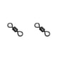 thumbnail image 1 of Naiovety 100 piezas de accesorios giratorios de pesca, protección giratoria de barril rodante, conector de protección, accesorio de aparejos, componente 6# 2piezas Naiovety CBP016281, 1 of 5