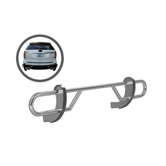 VGRBG-1045SS Stainless Steel Double Tube Style Rear Bumper Guard