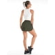 thumbnail image 4 of Pantalones cortos deportivos de secado rápido para mujer, con cintura elástica y bolsillos, 4 of 5