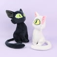 thumbnail image 2 of Suzume No Tojimari Plush,Stuffed AristoCat Cat Plushies Dolls, Cute Cartoon Animal Anime Kitten Character Figure Pillow Collectible Gift for Kids Fans(2pcs), 2 of 7