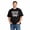 Black-43, variant on Awesome Like My Dad Father Son Matching Shirts 100% Cotton Family Graphic T-Shirt Set Soft Breathable Short Sleeve Crewneck Casual Comfortable Dad and Kids Everyday Wear Gift