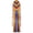 Rainbow Stripe, variant on In the Breeze 3348 — 22" Jellyfish Ripstop Fabric Fiberglass Frame Dragon Kite, 8 Tails
