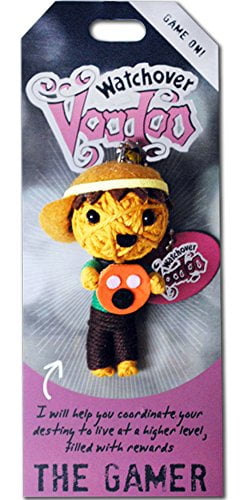 The Gamer    3" New Lucky Charm Watchover Voodoo Doll 