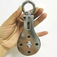 thumbnail image 3 of Lifting Rope Pulley Swivel ing Wire Towing Wheel Single Wheel Heavy Duty, 3 of 8