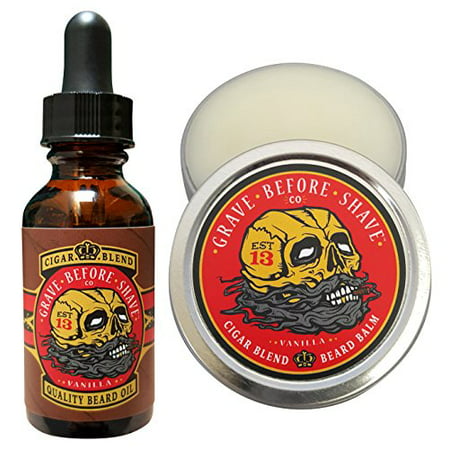 Cigar Blend Beard Pack Cigar scent w/ Vanilla after notes by Grave Before
