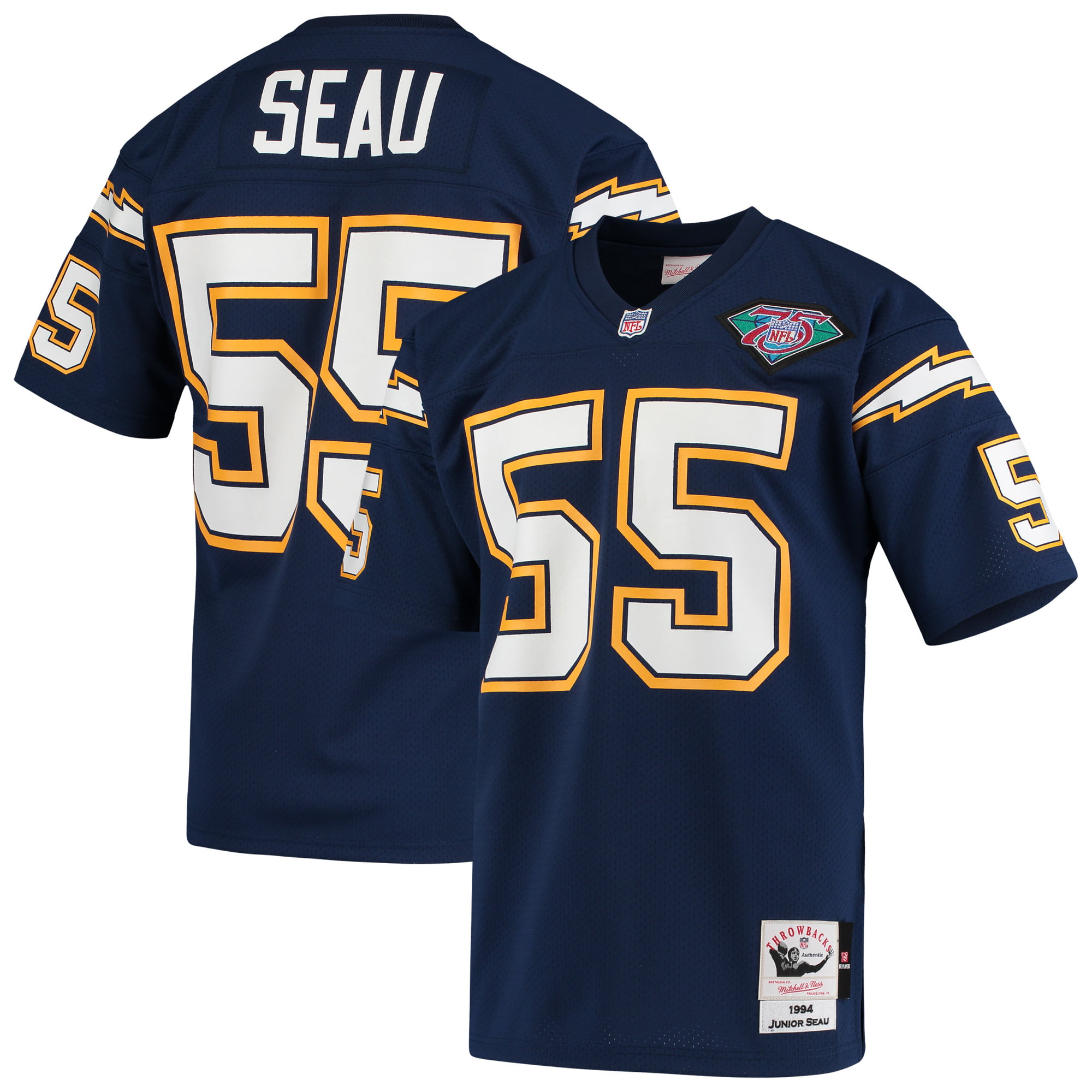 authentic chargers jersey