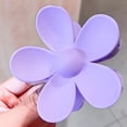 thumbnail image 2 of Pinza con forma de garra con forma de flor HUOGUO, colores caramelo para mujer, talla grande, 2 of 5