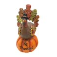 thumbnail image 4 of Decoración de pavo y calabaza de Acción de Gracias, decoración de pavo de mesa para otoño, estatua coleccionable para el hogar, la oficina, las vacaci Estar agradecido, 4 of 8