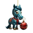 thumbnail image 2 of Christmas Tree Ornament, Hanging Handmade Ornament Gift for Kids, Christmas 2024 Family Activities, Holiday Decorations, Ponys Decorations, 2 of 4