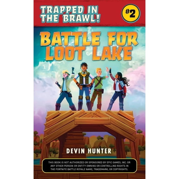 Trapped in the Brawl Battle for Loot Lake, (Paperback)