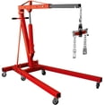 thumbnail image 3 of OKSTENCK 2000LBS Engine Load Leveler Engine Hoist Shop Crane Accessory with 3 Position Engine Leveler and Adjustable Handle (Steel), 3 of 5