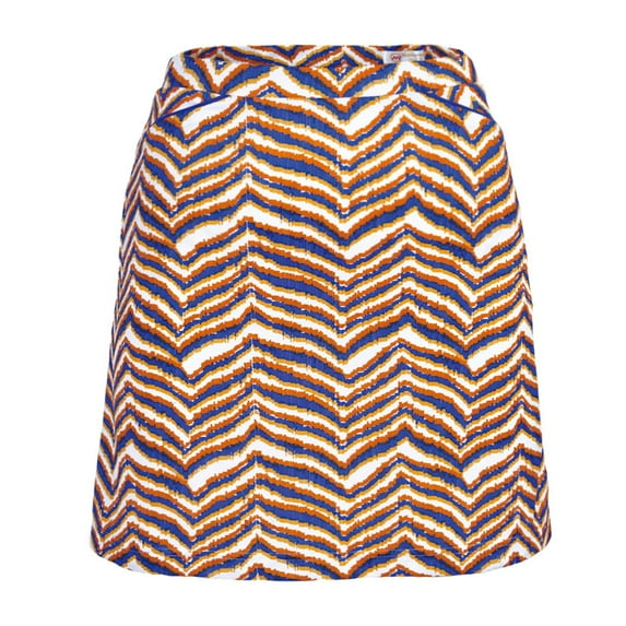 Monterey Club Women's Zebron Print Knit Skirt #2912