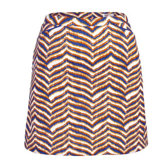 Monterey Club Women's Zebron Print Knit Skirt #2912