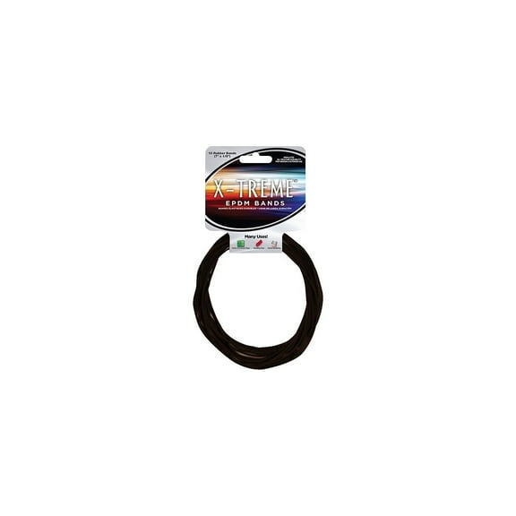 Alliance Rubber 02002PK X-treme Epdm Bands, Size 117b, Black, 10/pack