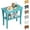 Sky Blue, variant on Bamboo Shower Bench Stool with Storage Shelf, Waterproof Shower Chair Spa Bath Seat, Shower Stool for Inside Shower, Bathroom Bench Seat for Adults Elderly Seniors for Indoor or Outdoor Use