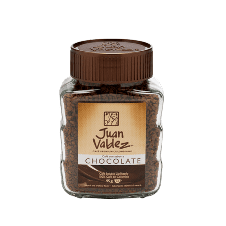 Juan Valdez 100% Colombiano Freeze Dried Coffee, Chocolate, 3.35 Ounce