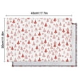 thumbnail image 5 of 6 Pcs Xmas Placemats 12x17 Inches, Vintage Rustic Holiday Design - Waterproof Washable Table Mats for Dining Kitchen Christmas Decor, 5 of 5