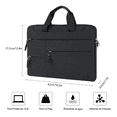 thumbnail image 3 of Bolsa Maletín Para Portátil De 15.6 Negro Malubero Malu1293, 3 of 3