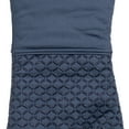 thumbnail image 2 of All-Clad Ogee Silicone Printed Oven Mitt, 2-Pack, Indigo, 2 of 6