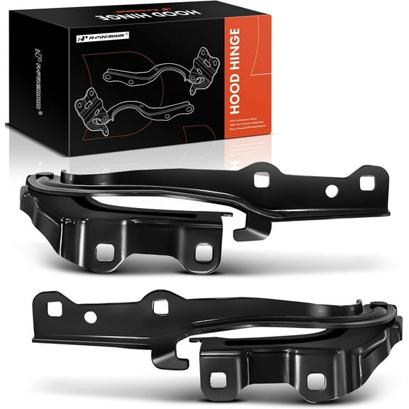 A-Premium Front Driver and Passenger Hood Hinges Compatible with Chevrolet Impala 2014-2020, Front Left and Right Side, 2-PC Set, Replace# 23118267, 23118268