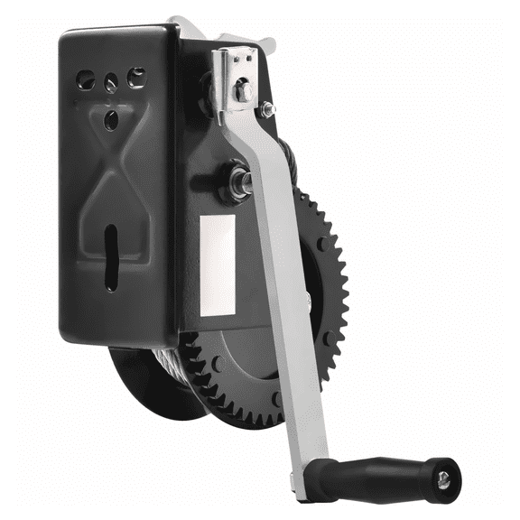 Hand Winch 3500 lbs - Boat Trailer ATV Winch with 33ft Steel Cable