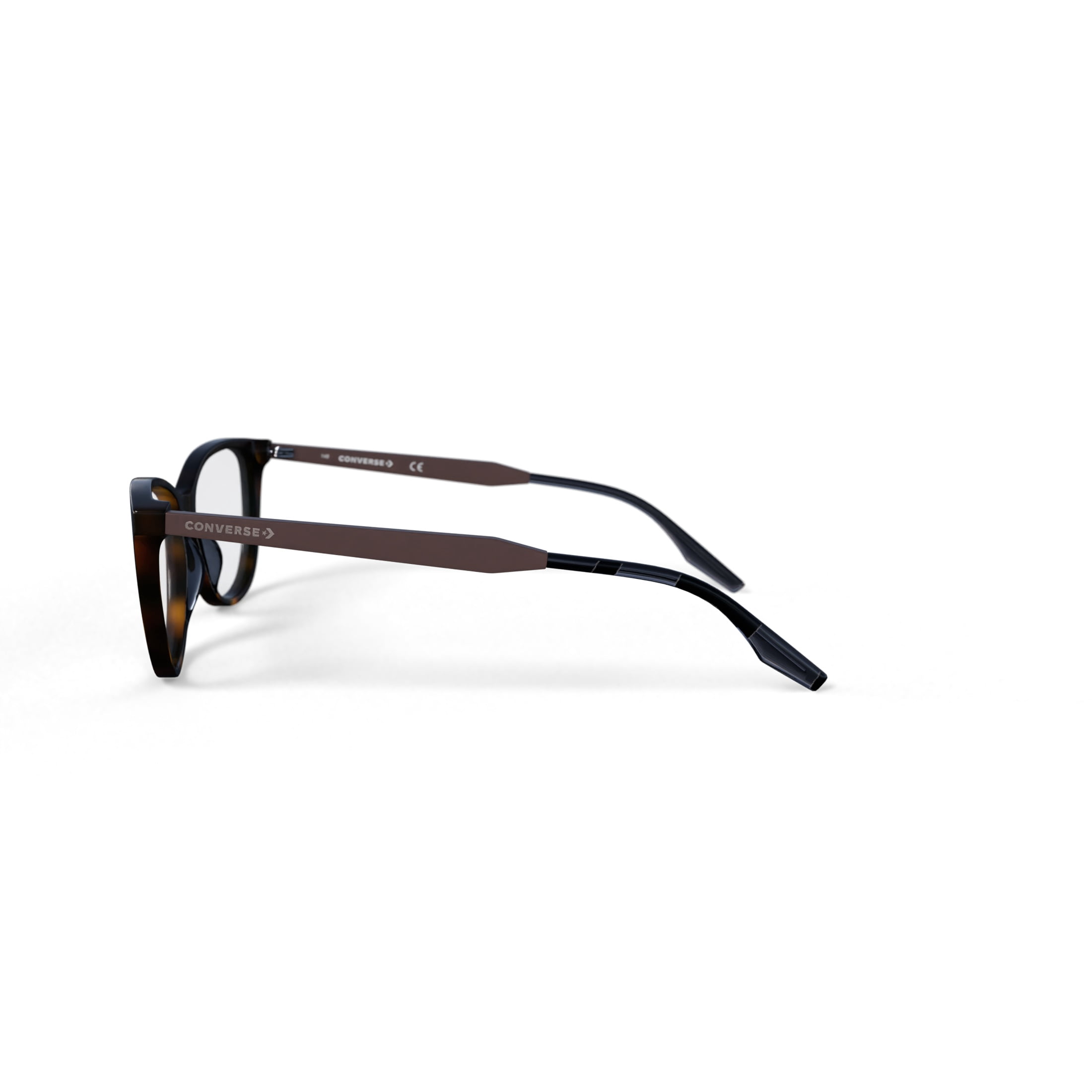 Converse Women's CV5004G Prescription Eyeglasses with Case, Brown Tortoise