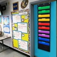 thumbnail image 4 of EcoNesxp Door School Pocket Chart 10 Organizer Storage Pocket Chart, 4 of 4