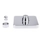 thumbnail image 4 of Cabezal de ducha LED Anself de 6 pulgadas con luz multicolor y parpadeo rápido, modelo LD8020-B1, ideal para baños modernos., 4 of 6