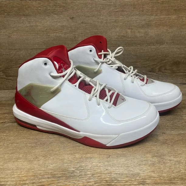 N I-K-E A i r-Jor-dan Flight High Top Sneakers 705796-102 Men's 14 Condition Pre-Owned
