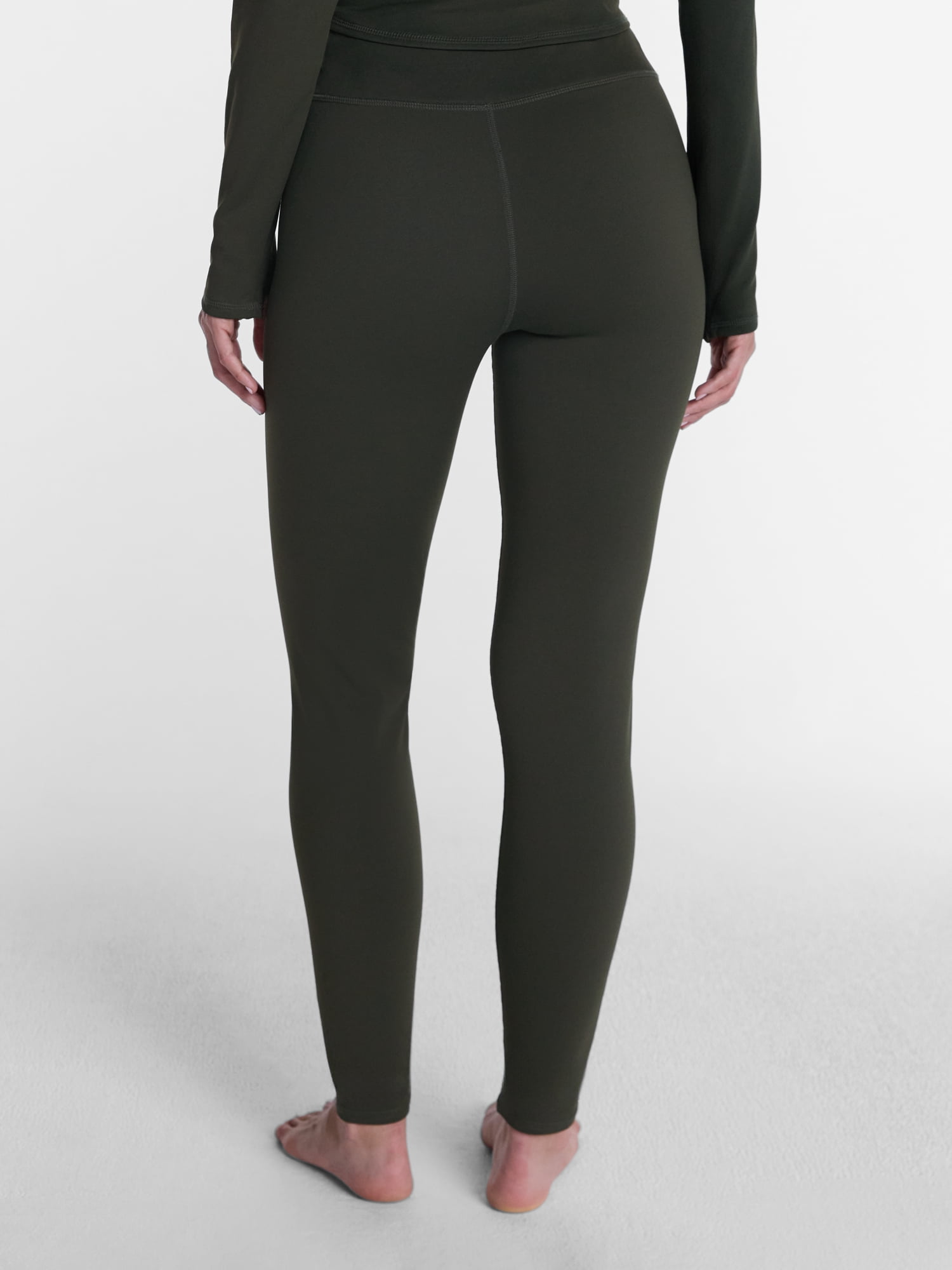 ClimateRight by Cuddl Duds Women's Super Warm Arctic Proof Base Layer Thermal High Rise Leggings, Sizes XS-4X