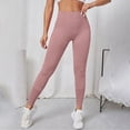 thumbnail image 4 of UngA Anti Cellulite Leggings Resistance Band High Waisted Leggings Womens Booty Butt Lifting Tummy Control Scrunch Butt Compression Workout Yoga Leggings for Women Wine,M, 4 of 6