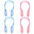 thumbnail image 3 of TABLETREANDS 4Pcs Blue Nose Plug for Adults Swimming with Humanized Design, 3 of 8