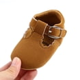 thumbnail image 7 of Baby Boy Non-slip Rubber Sole PU Leather Cartoon Walking Sneakers Toddler Shoes, 7 of 7