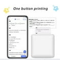 thumbnail image 4 of Phone Printer, 200DPI Sticker Printer Cute Design APP Bluetooth Portable  for Kids for Study Notes Green,Pink, 4 of 7
