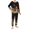 thumbnail image 2 of DISNIMO Mushroom Sunflower Pajama Set Girls Pajamas Size 3-4T Girl Pajama Sets for Kids 2 Piece Girls Long Sleeve Pj Set Kids Girls Pjs Set for Kids Fall Pajamas Girls Lounge Wear Sets Sleepwear, 2 of 7