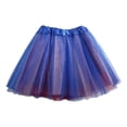 thumbnail image 6 of WOYY Toddler Girl's Carnival Party Tutu Skirt Ballet Dance Layered Tulle Skirt, 6 of 7