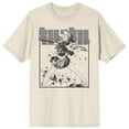 thumbnail image 5 of Kill La Kill Ryuko Matoi Attack Stance Adult Natural Crew Neck Short Sleeve T-shirt, 5 of 7
