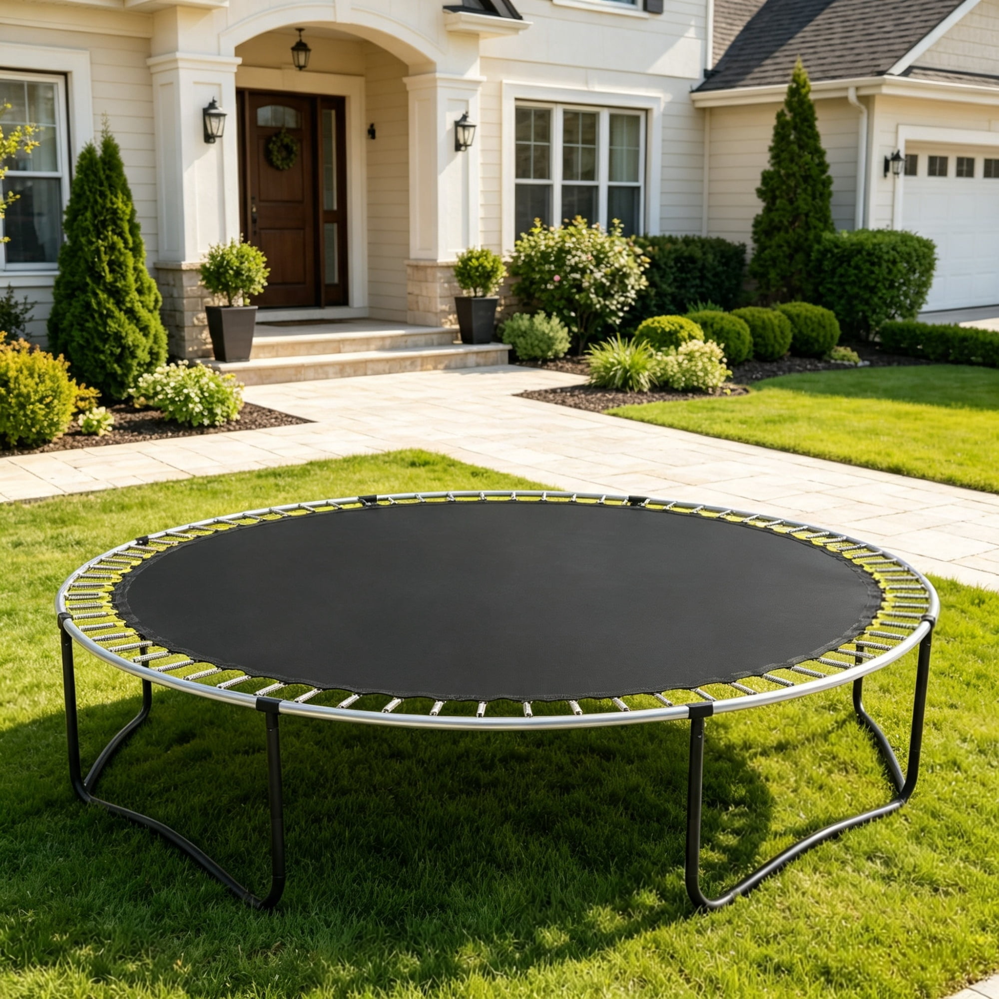 14ft Round Replacement Trampoline Mat (Fits 6.5"-7" Springs)（Only Trampoline Mat）
