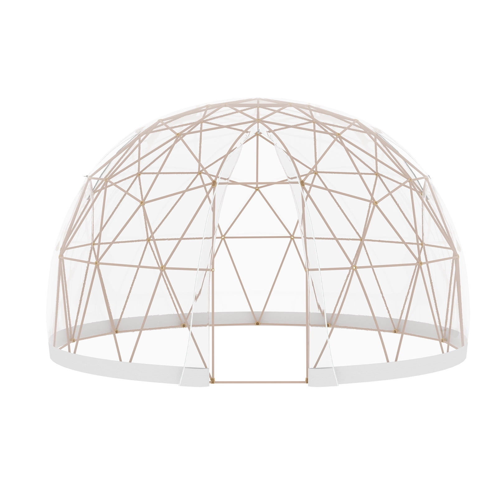 YODOLLA Garden Dome Igloo,12x12ft Outdoor Igloo Tent Dome for 4–7 People,Garden Plastic Globe House Backyard Patios Camping Party Wedding