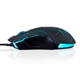 thumbnail image 3 of Ajazz Ajazz AJ52 Souris de Jeu RVB avec 7 Modes de Rétroéclairage, DPI Réglable (750-2500), 7 Boutons, Compatible avec Windows/Mac, Options Noir/blanc/motif, 3 of 6