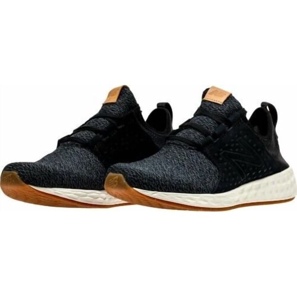 New Balance Mens Fresh Foam Cruz MCRUZOB Black Running Shoes Sneakers Sz 9.5