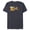Navy Heather, variant on Percy Jackson Riptide Pen is Mightier Than the Sword - Short Sleeve Blended T-Shirt for Adults - Customized-Ocean Blue