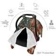 thumbnail image 3 of Car Seat Cover Baby, American Flag Deer Art Baby Car Seat Cover for Baby Boys Girls Newborn , Infant Car Seat Canopy Cover Nursing Breastfeeding Cover Warm Blanket, 3 of 7