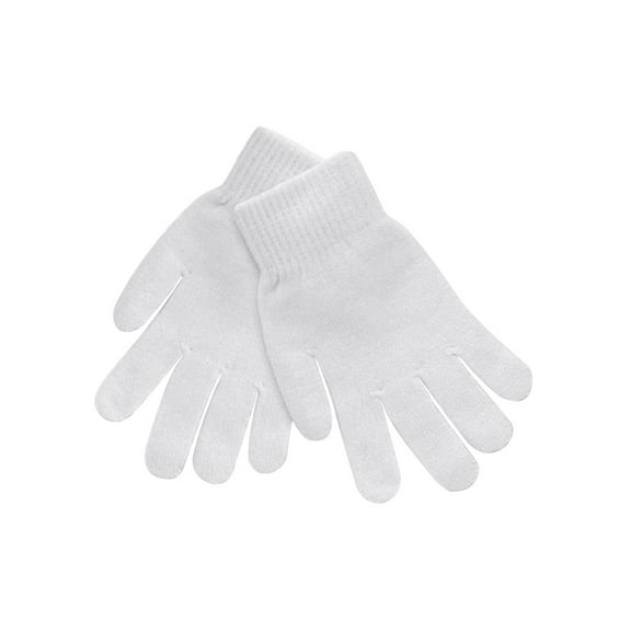 Gravity Threads Warm & Stylish Winter Gloves for Men & Women, White