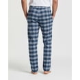 thumbnail image 5 of Real Essentials 3 Pack: Men's Soft Cotton Flannel Pajama Pants PJ Lounge Bottoms Elastic Waist Pockets (Big and Tall), 5 of 8