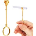 thumbnail image 1 of 0,67 pulgadas (aprox. 0,67 cm) Soporte para anillos de rosas, soporte para dedos, elegante soporte para damas, anillos para damas y hombres (oro), 1 of 5