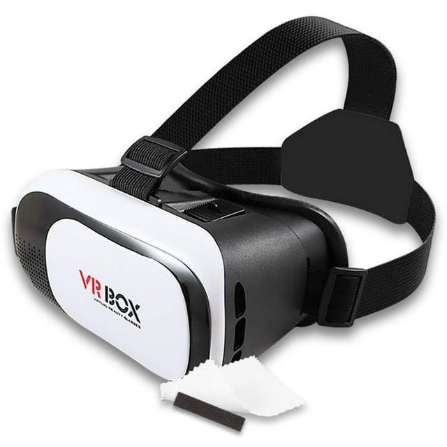 WalR, Virtual Reality Goggles for OnePlus 3T 6T 7T 7 Pro Razer Phone 2, Black, VR Headset