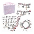 thumbnail image 1 of Charm Bracelet Making Kit Diy Craft Jewelry Gift Set For Kids Girls Teens, 1 of 3